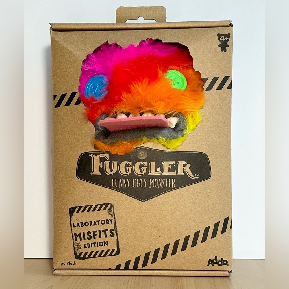 Fuggler Plush - Laboratory Misfits Edition New In Box!